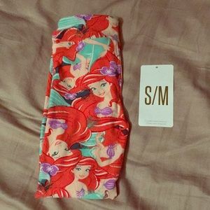 Ariel kids Lularoe leggings S/M